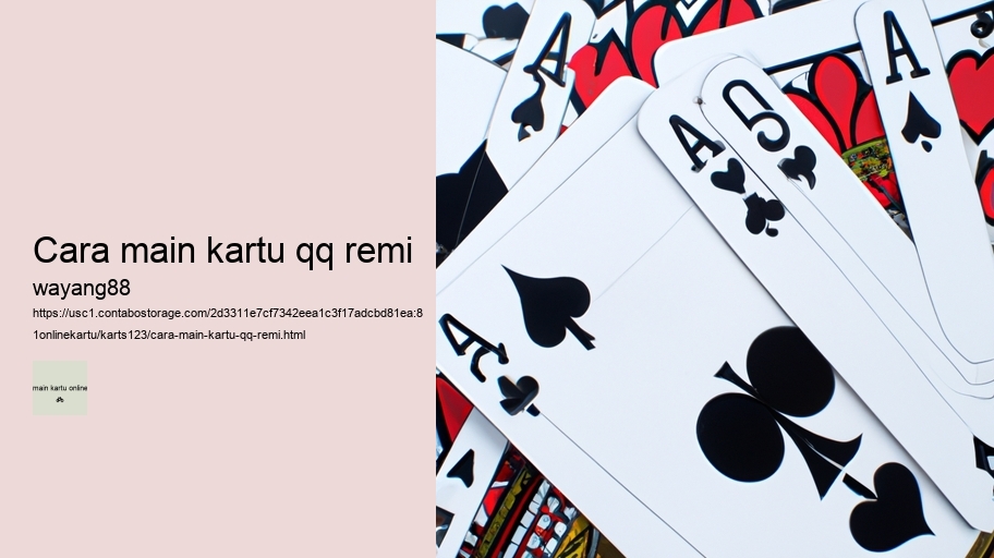 cara main kartu qq remi