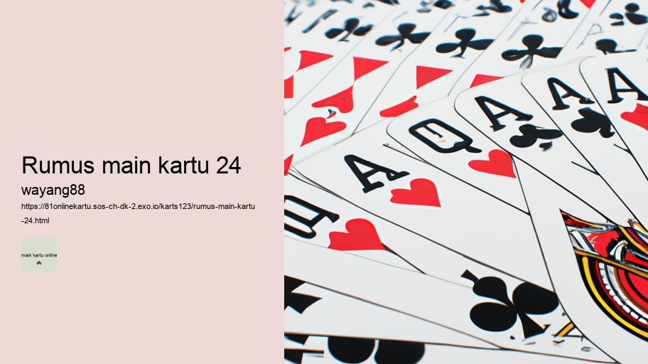 rumus main kartu 24